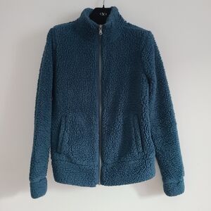Sonoma Teal Teddy Jacket Size XSP